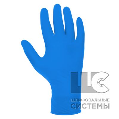 JSN109 Jeta Safety Light Нитриловые перчатки для малярных работ, цвет синий,  р.9/L (уп.100 шт)