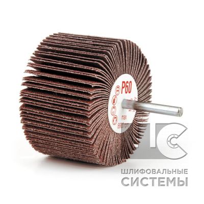 RG0200 Круг лепестковый с оправкой RG 30x10x6мм P180 (Bibielle)