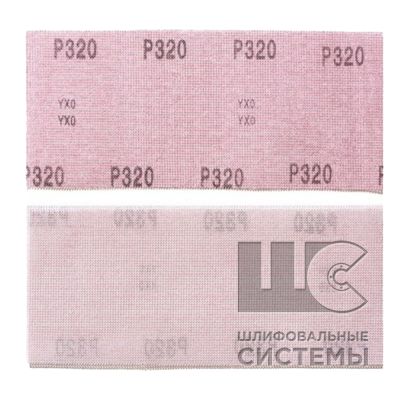 82512 SUNMIGHT Шлифовальная полоска SUN NET X313T 115х230мм на липучке, сетка P240 /50