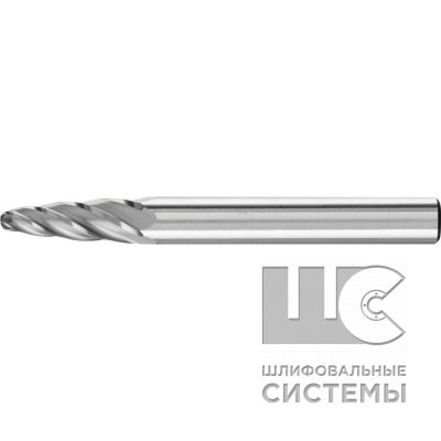 Борфреза твердосплавная (ALU) RBF 0618/6 ALU