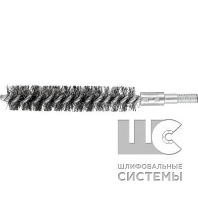 Щётка трубчатая  (с резьбой ) IBU 1580/M6 INOX 0,20