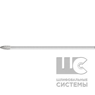 Борфреза твердосплавная дл B 0820/6 C3 PLUS GL150