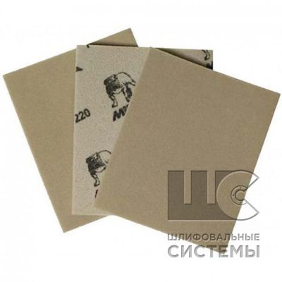 Шлиф губка поролон SOFT SANDING PAD 115x140мм 600(MF)