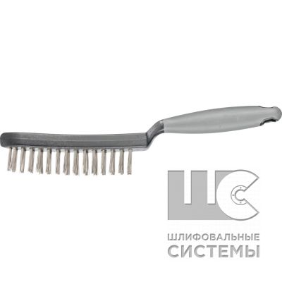 Щётка ручная корпус пластик  HBUP 20 INOX 0,40