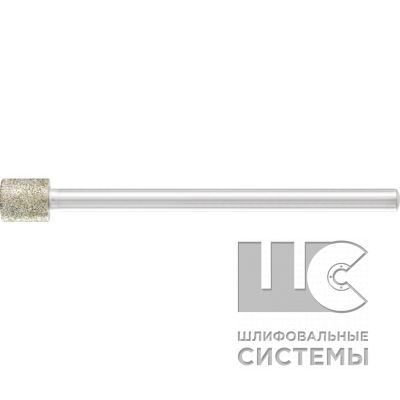 Шлиф. головка алмазная DZY-N  5,5-6/3 D181