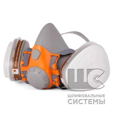 Полумаска Jeta Safety 6500 фильтрующая из изолирующих материалов, размер L