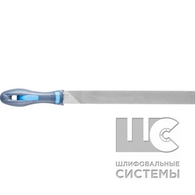 Напильник плоский тупоносый с рукояткой PF1112-PLUS-250.1-PH