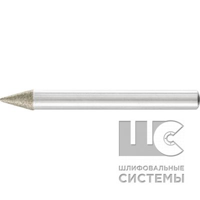 Шлиф. головка алмазная DSK 6,0-30G/6 D126