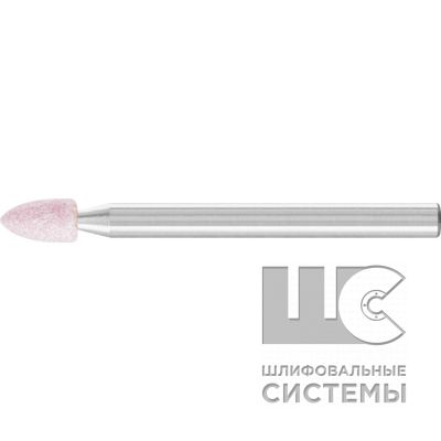 Головка абразивная (твёрдость O)  B 55/3 AR 100 O 5V