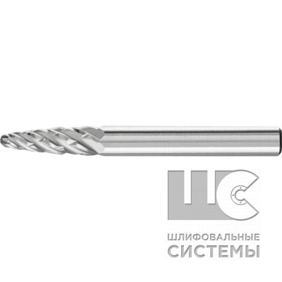 Борфреза твердосплавная (STEEL) RBF 0618/6 STEEL