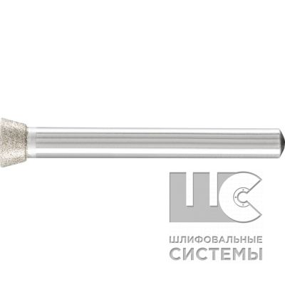 Шлиф. головка алмазная DKT 10,0-30G/6 D126