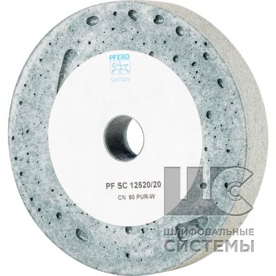 Круг д/тонкого шлифования (связка PUR) PF SC 12520/20 CN 80 PUR-W