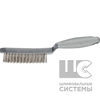 Щётка ручная корпус пластик  HBUP 30 INOX 0,40