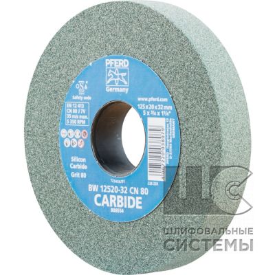 Шлифовальный круг BW 12520-32 CN  80 CARBIDE