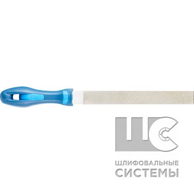 Алмазный слесарный напильник (плоский тупоносый) DF 1112/200 D151 HAND