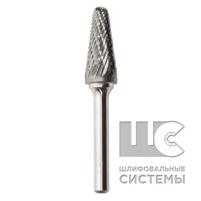 DF 1225/6 Diamond/C Твердосплавная борфреза, сфероконическая форма с закругленным концом/DEBEVER