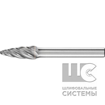 Борфреза твердосплавная (ALU) RBF 0820/6 ALU