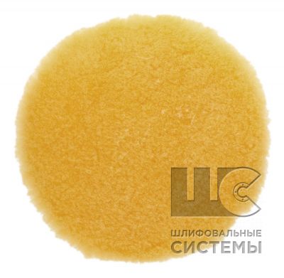 Полировальный диск Polarshine PRO из натуральной овчины 135мм, (10 шт. в уп.)