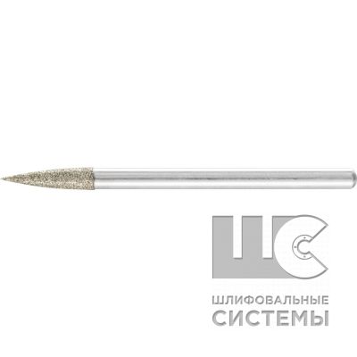 Шлиф. головка алмазная DSPG 3,0-13,0/3 D126