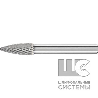 Борфреза твердосплавная RBF 0820/6 C4