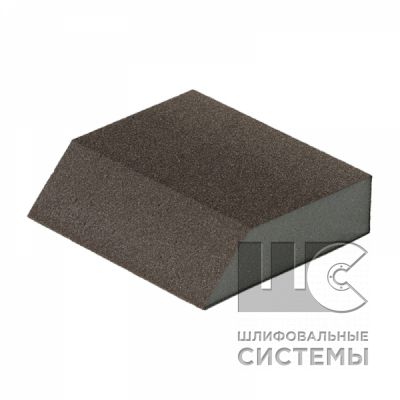 Шлиф блок Flexifoam Angle Block  98х69х26мм P100/FLEXIFOAM