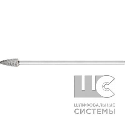 Борфреза твердосплавная RBF 1225/6 C3 PLUS