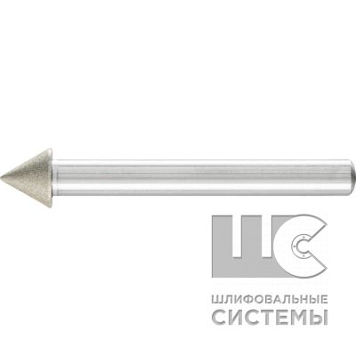 Шлиф. головка алмазная DSK 10,0-60G/6 D 64