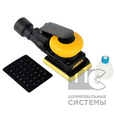 Пневм шлиф машинка MIRKA OS343CV 75х100мм