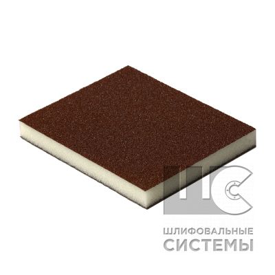 Soft Pad 120х98х13мм P60 Red/FLEXIFOAM