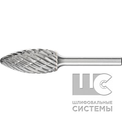 Борфреза твердосплавная (STEEL) B 1635/6 STEEL