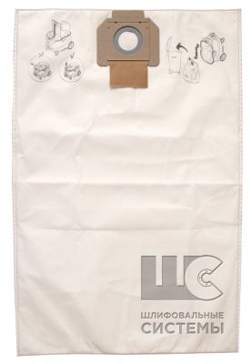 Комплект флисовых мешков для пылесосов DE 1230, 5 шт. в упаковке