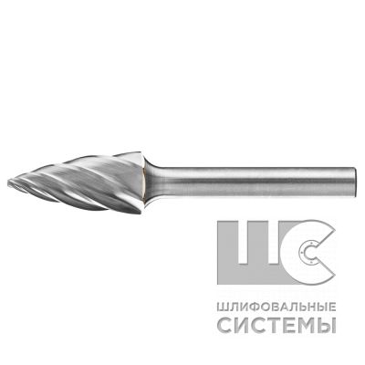 Борфреза твердосплавная (ALU) SPG 1225/6 ALU