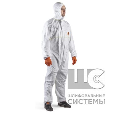 Однор. комбинезон DuPont Jeta Safety, мод. CHF5CB, белый, Tyvek, 40,7г/м2, XL (100шт)