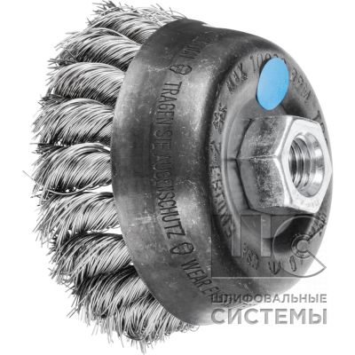 Щетка чашечная TBG  80/M14 INOX 0,35