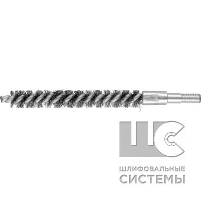 Щётка трубчатая  (с резьбой ) IBU 1080/M6 INOX 0,15