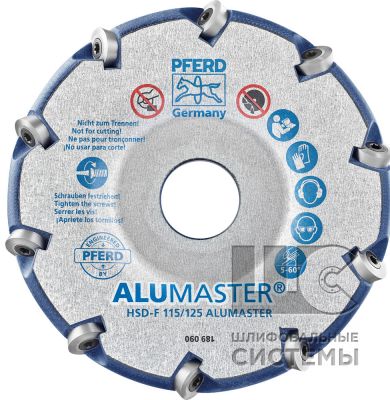 Круг шлифовальный HSD-F 115/125 ALUMASTER HICOAT