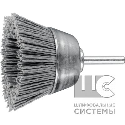 Щетка чашечная с хвостовиком  TBU 6015/6 SIC 180 0,90 (упаковка 10 шт)