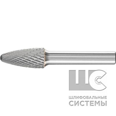 Борфреза твердосплавная RBF 12,7x25,4x6,35 C3P