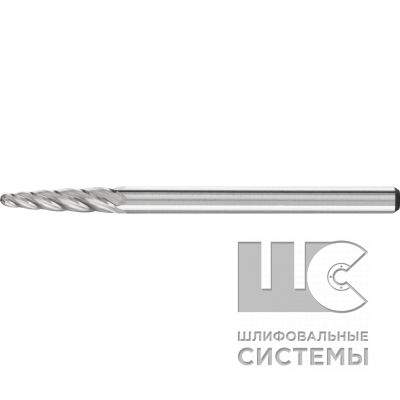 Борфреза твердосплавная (ALU) RBF 0313/3 ALU