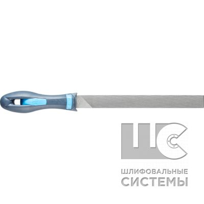 Напильник плоский тупоносый с рукояткой PF1112-PLUS-200.1-PH