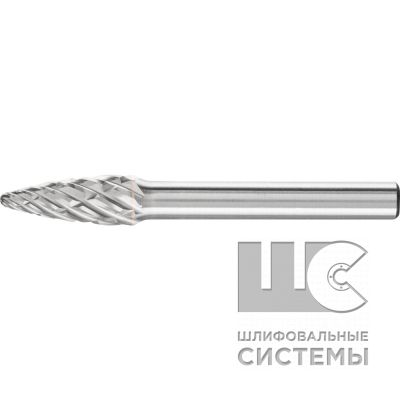 Борфреза твердосплавная (STEEL) RBF 0820/6 STEEL