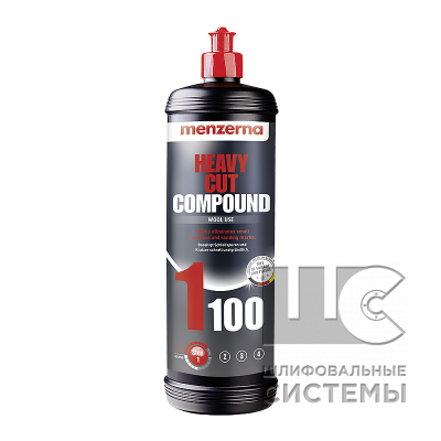 HCC 1000 Высокоабразивная полировальная паста Heavy Cut Compound 1000, 1кг (Menzerna)