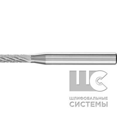 Борфреза твердосплавная ZYA 0413/6 C3 PLUS