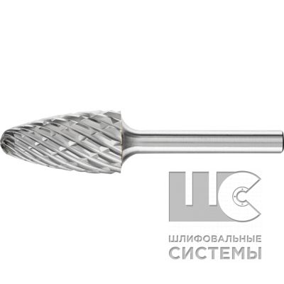 Борфреза твердосплавная (STEEL) RBF 1630/6 STEEL