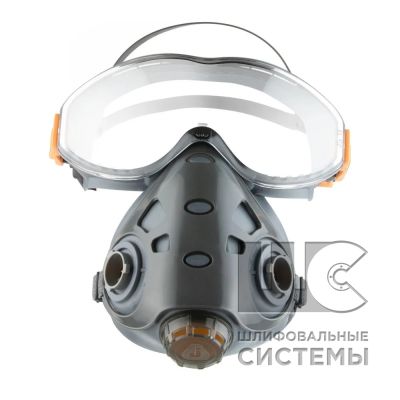 Air Optics Полумаска фильтрующая с интегрированными очками Jeta Safety размер L