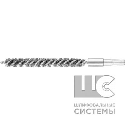 Щетка трубчатая  ( с резьбой) IBU  0880/M6 ST 0,15