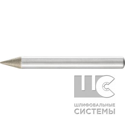 Шлиф. головка алмазная DSK 6,0-30G/6 D64