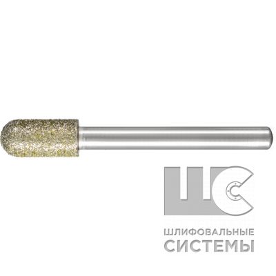 Шлиф. головка алмазная DWR 10,0-20,0/6 D357