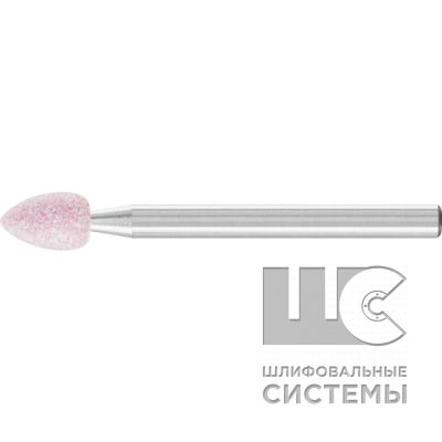 Головка абразивная (твёрдость O)  B 45/3 AR 100 O 5V