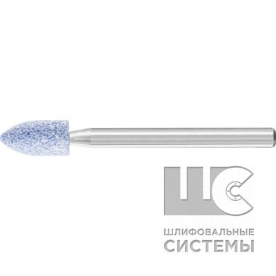 Головка абразивная (твёрдость J) SP  0510/3 AWCO 100 J5V